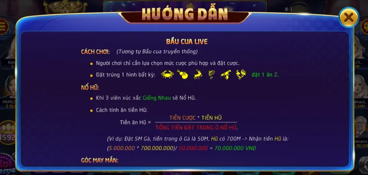 Trải Nghiệm Bầu Cua Livestream Tại RikVip Sức Hút Từ Những Con Linh Vật