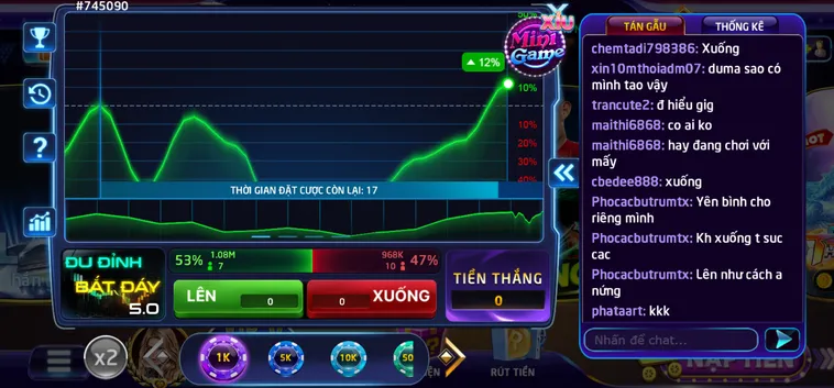 Chinh Phục Minigame Đu Đỉnh Bắt Đáy Tại RikVip Với Cơ Hội Nhận Thưởng Cực Lớn