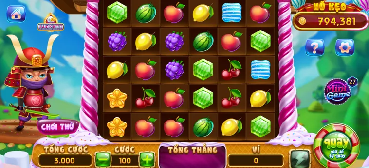 Săn Lùng Jackpot Nổ Hũ Candy Fruit Samurai Tại RikVip Đỉnh Cao Chiến Binh