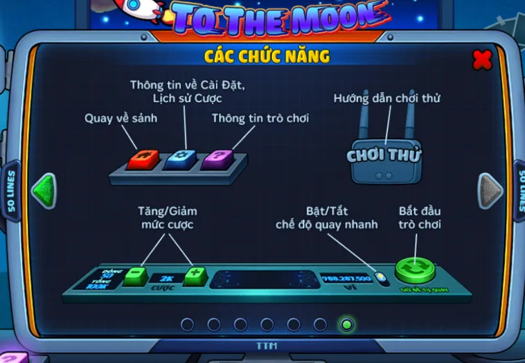Nổ Hũ To The Moon Tại RikVip Chinh Phục Hành Trình Vươn Tới Những Vì Sao
