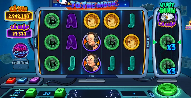 Nổ Hũ To The Moon Tại RikVip Chinh Phục Hành Trình Vươn Tới Những Vì Sao