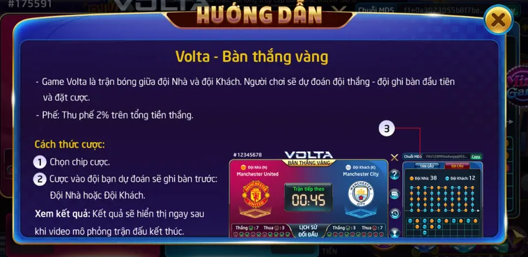 Chinh Phục Minigame Volta Bàn Thắng Vàng Tại RikVip Đỉnh Cao Cảm Xúc Bóng Đá